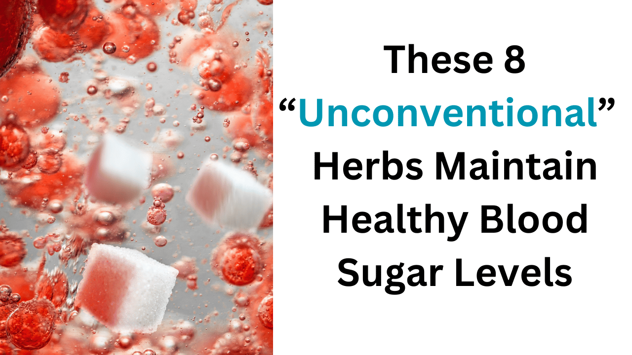 Natural herbs balance blood sugar